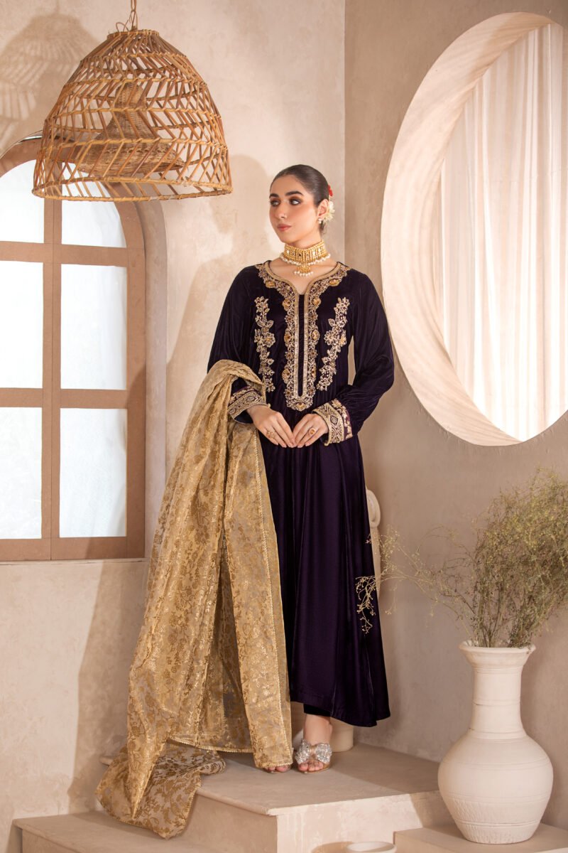 VELVET JEWEL -3PCS EMBROIDERED - Image 2