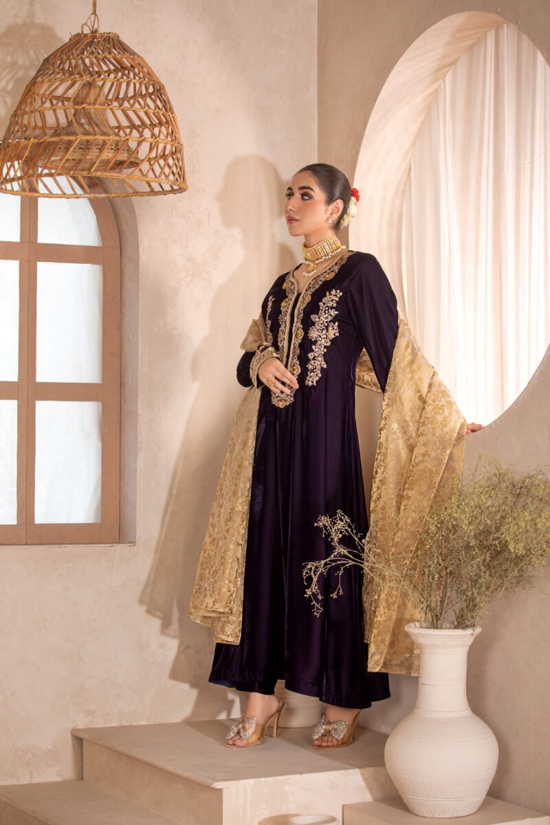 VELVET JEWEL -3PCS EMBROIDERED - Image 4