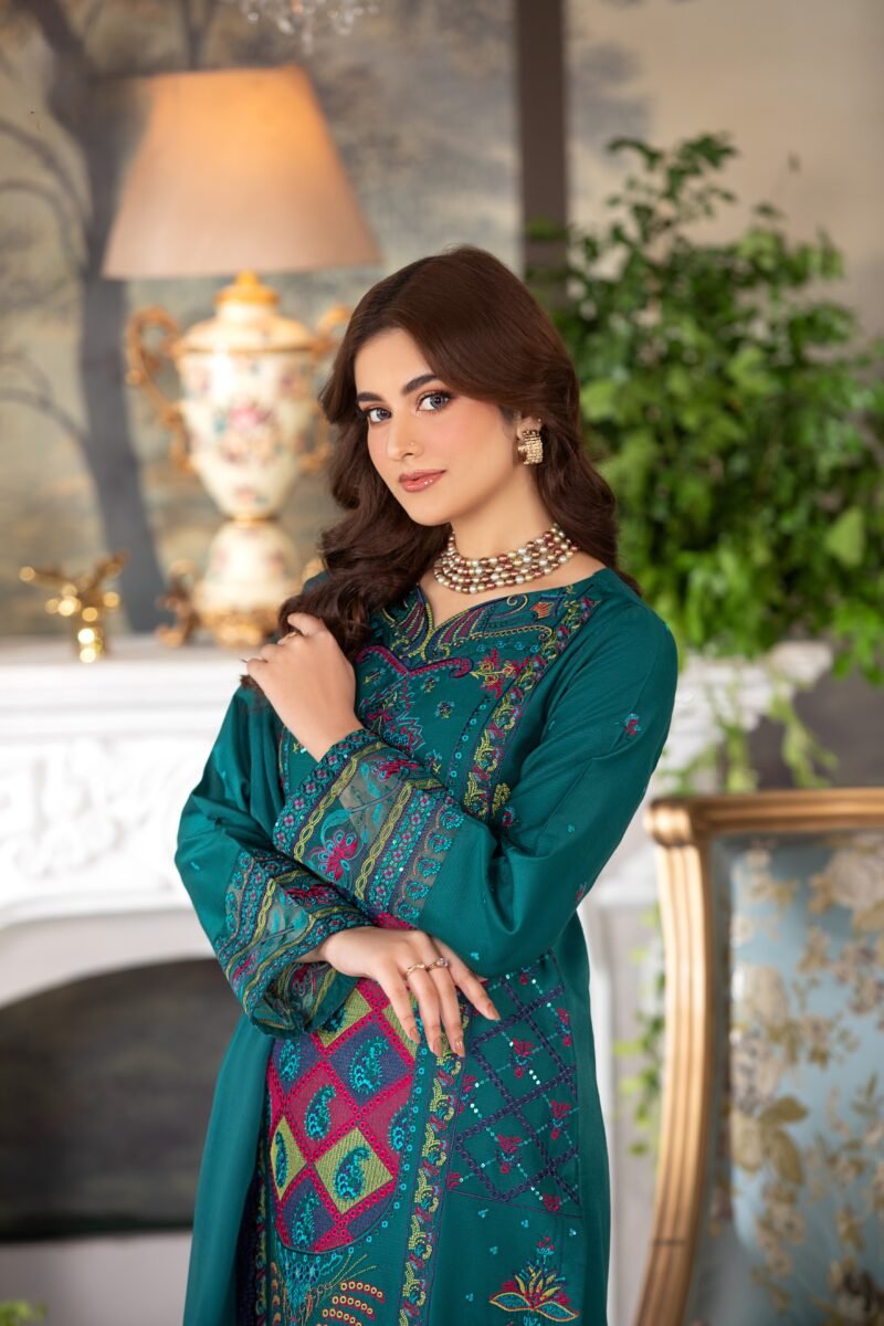 ELEGANT ZINC AURA - 3 PCS EMBROIDERED - Image 4