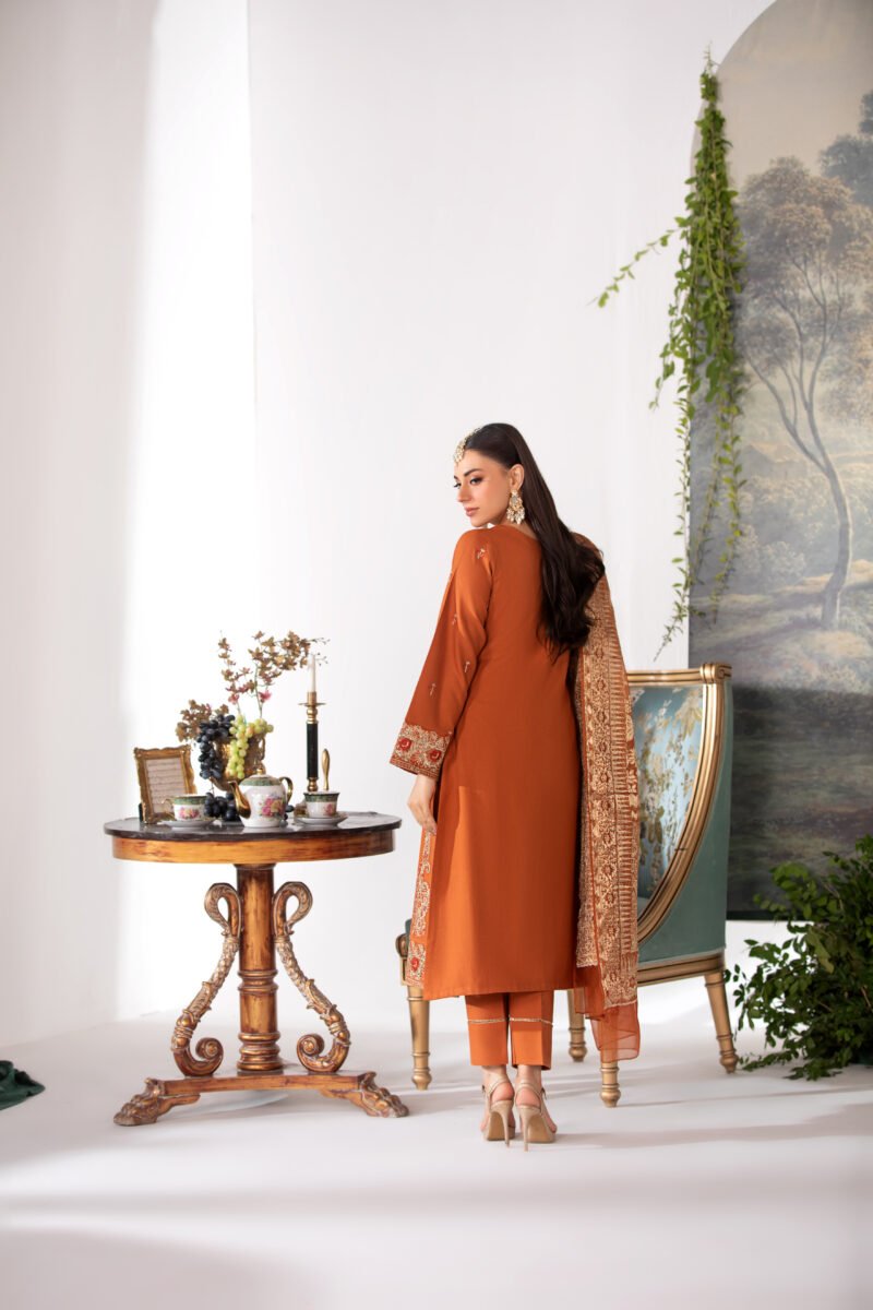 FESTIVE GLAMOUR 3-PCS EMBROIDERED - Image 4